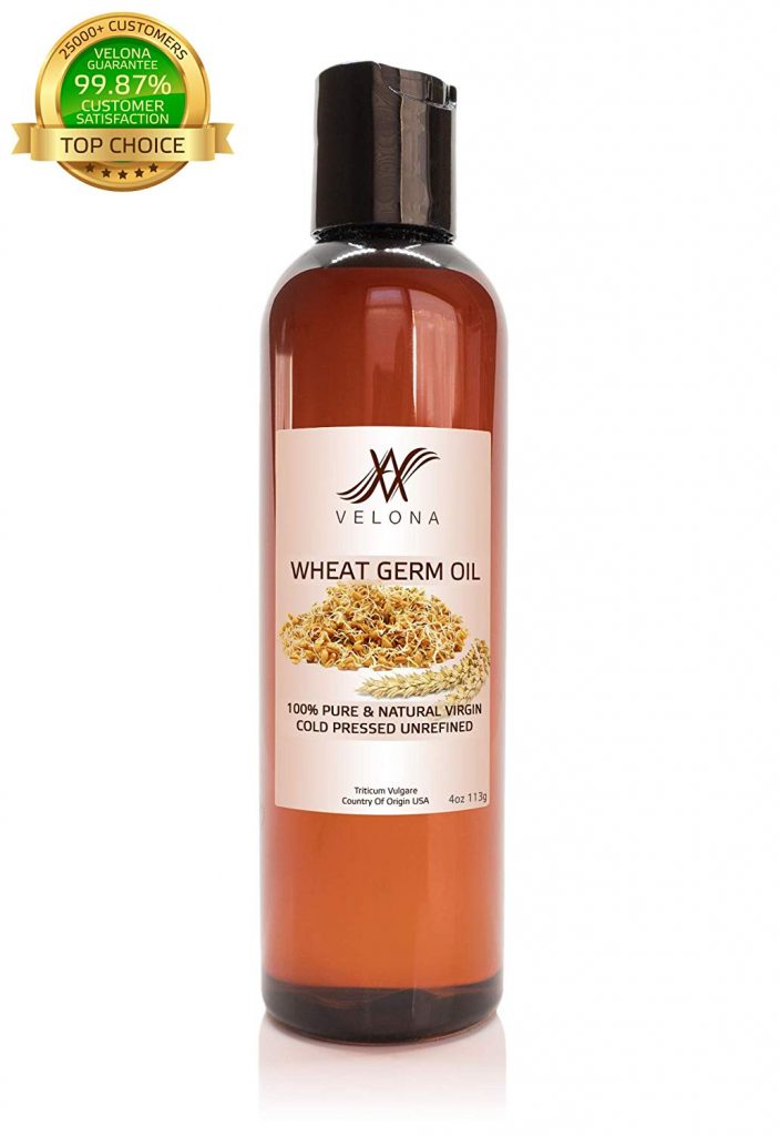 wheat germ oil bottle