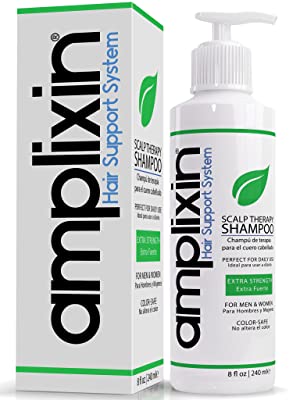 amplixin scalp therapy shampoo bottle