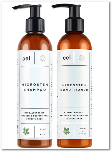 Cel Microstem Natural Hair Thickening Shampoo & Conditioner Set