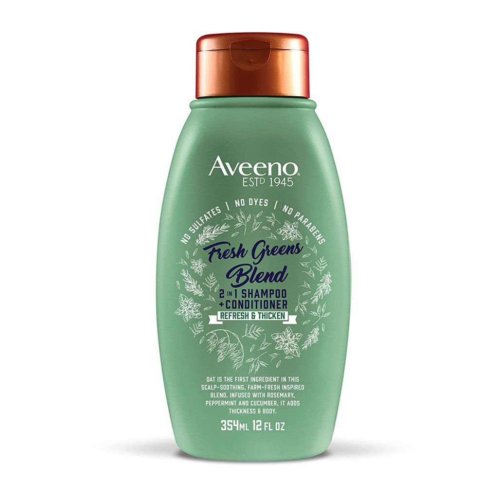 Aveeno Scalp Soothing Fresh Greens Blend 2-in-1 Shampoo + Conditioner