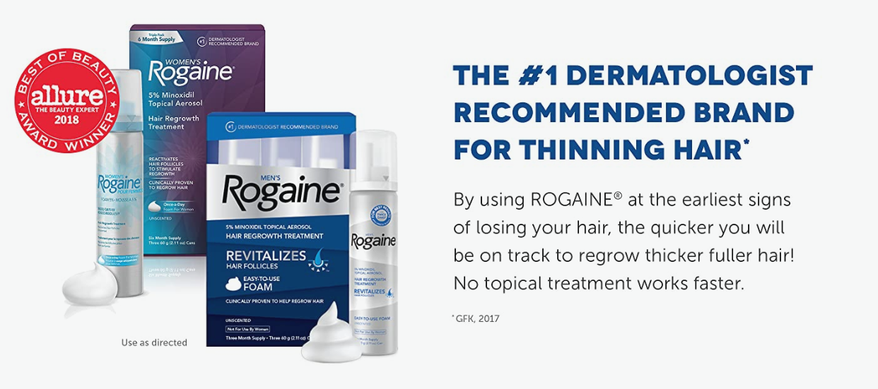 is rogaine foam or liquid better